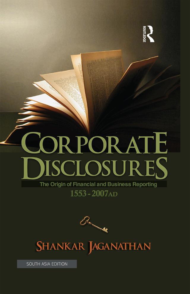 Corporate Disclosures by Shankar Jaganathan