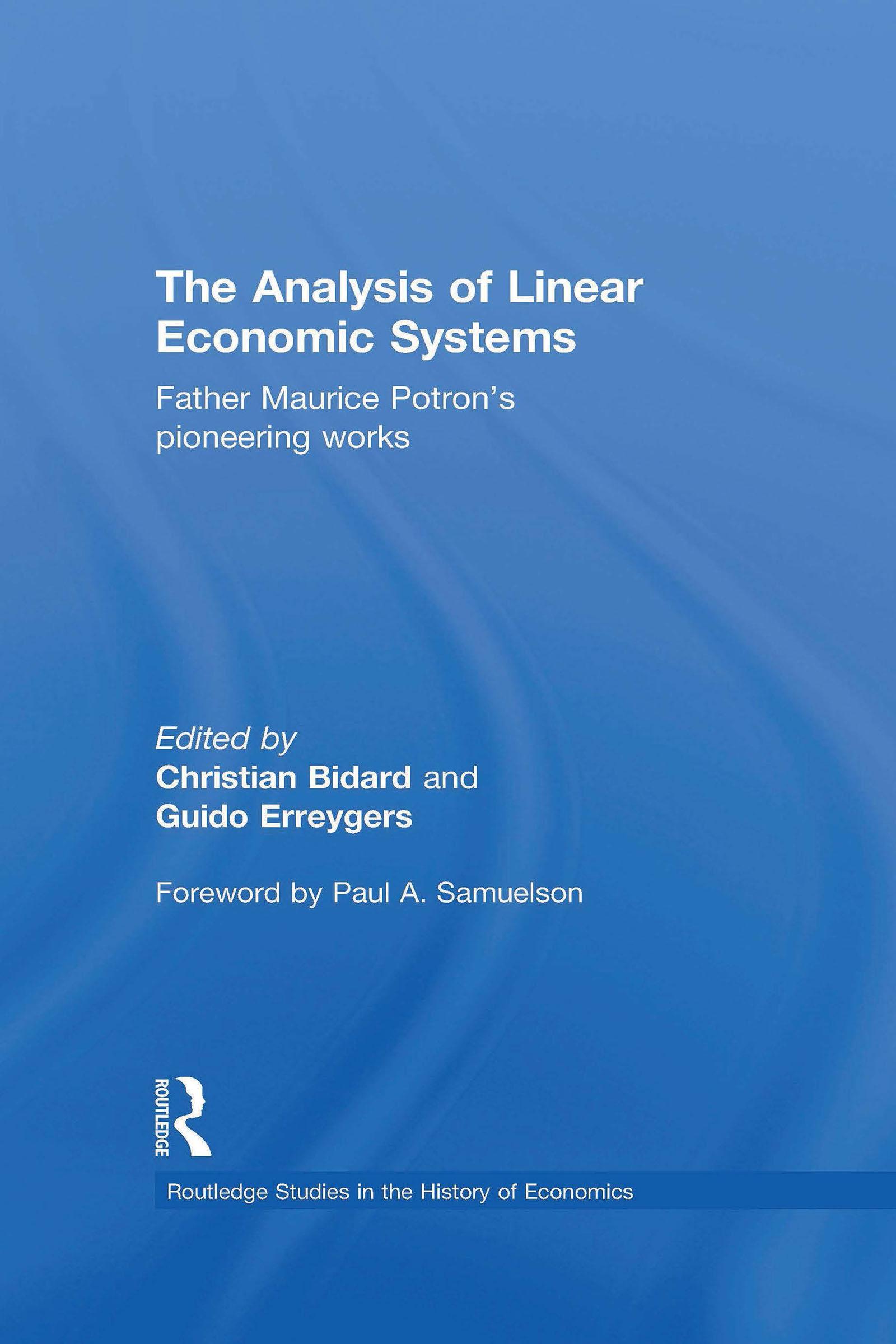 The Analysis of Linear Economic Systems