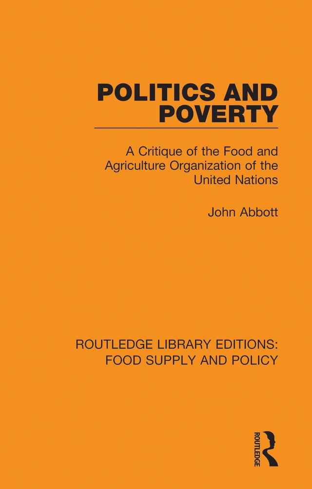 Politics and Poverty by John Abbott