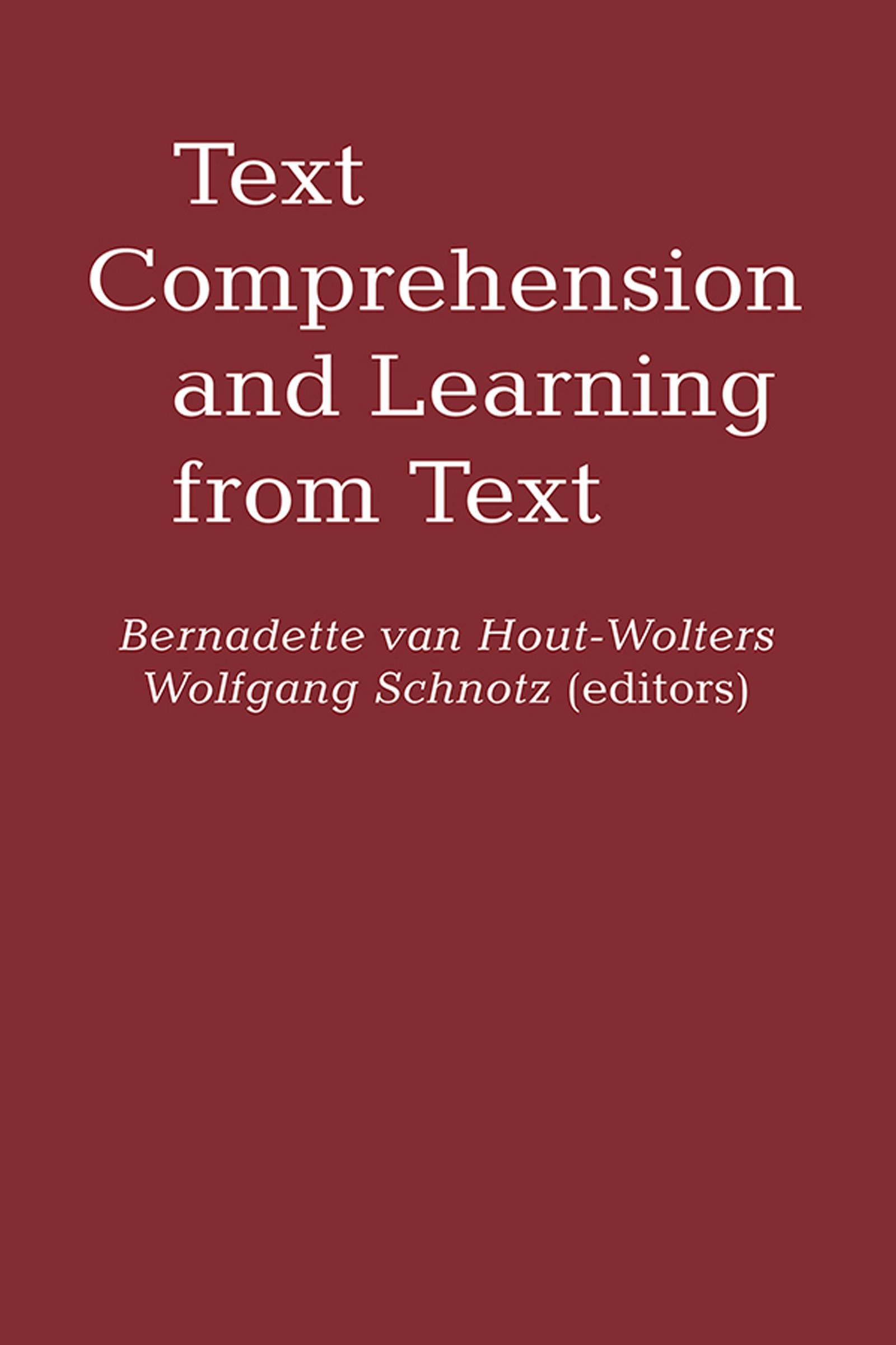 Text Comprehension And Learning