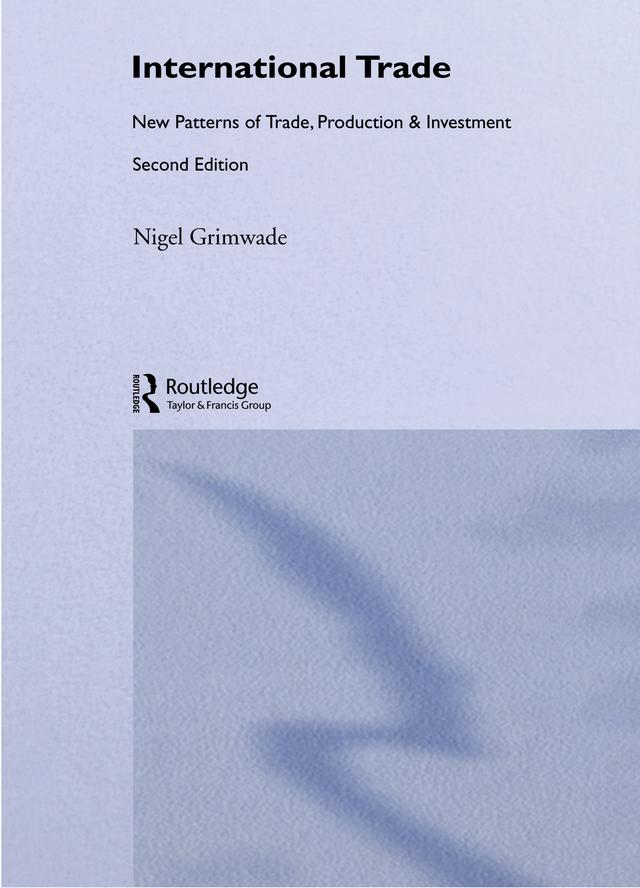 International Trade by Nigel Grimwade