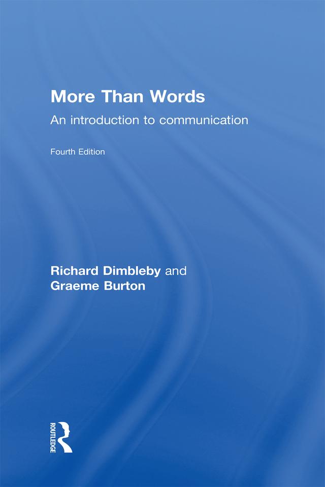 More Than Words by Graeme Burton, Richard Dimbleby