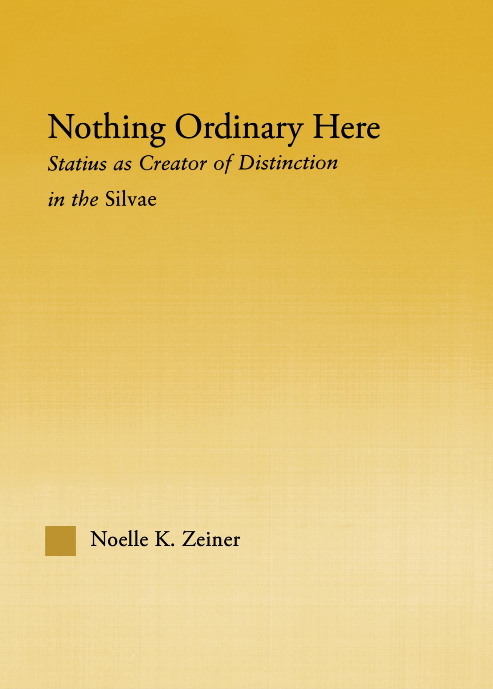 Nothing Ordinary Here