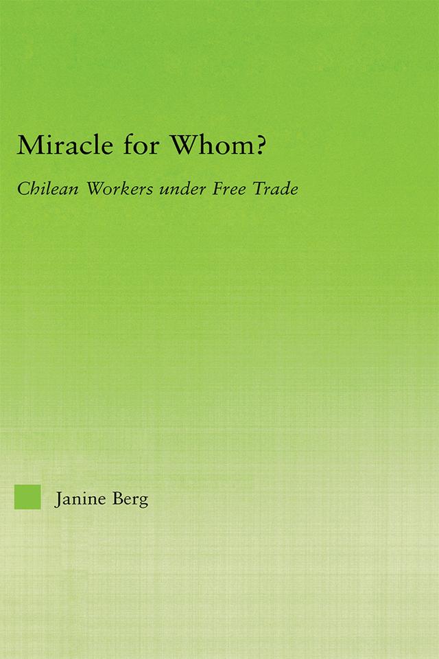 Miracle for Whom? by Janine Berg