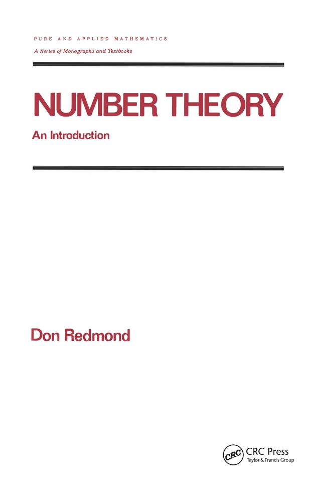 Number Theory by Don Redmond