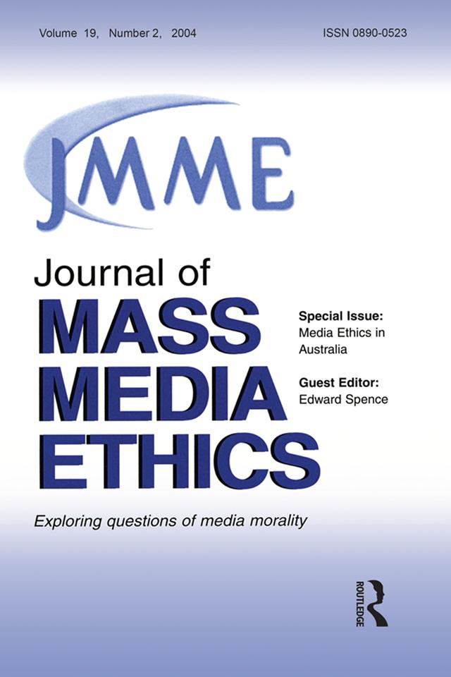 Media Ethics in Australia by Edward Spence