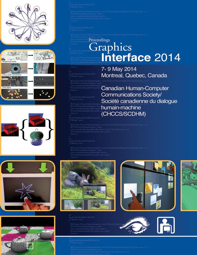 Graphics Interface 2014 by Andrea Bunt, Paul G. Kry