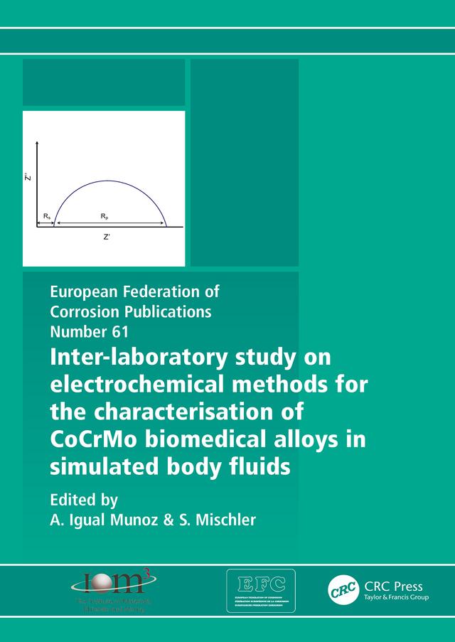 Inter-Laboratory Study on Electrochemical Methods for the Characterization of Cocrmo Biomedical Alloys in Simulated Body Fluids by A. Igual Munoz