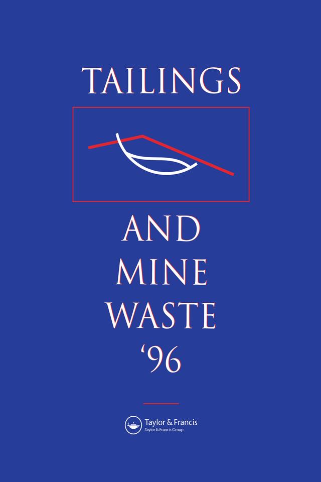 Tailings and Mine Waste 1996 by Colorado State University