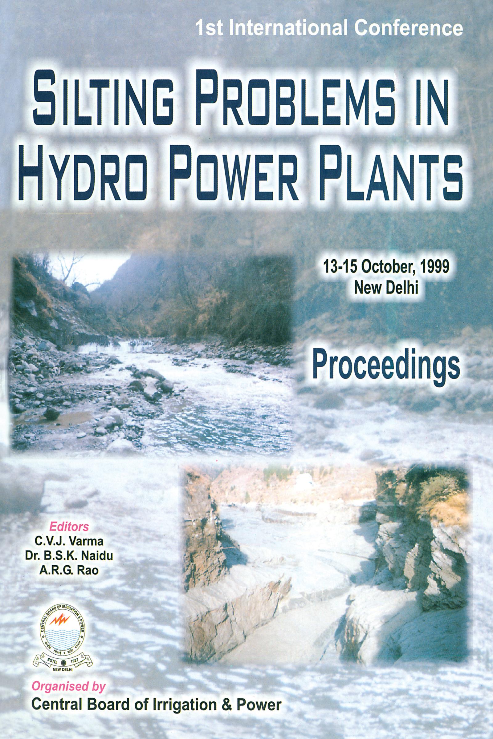 Silting Problems in Hydro Power Plants