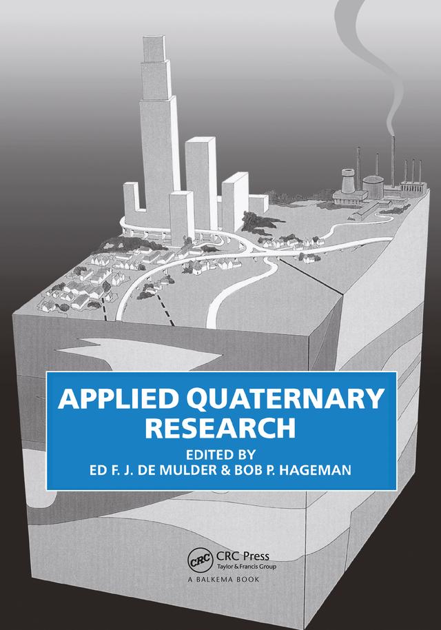 Applied Quaternary Research by B.P. Hageman, E.F.J. de Mulder