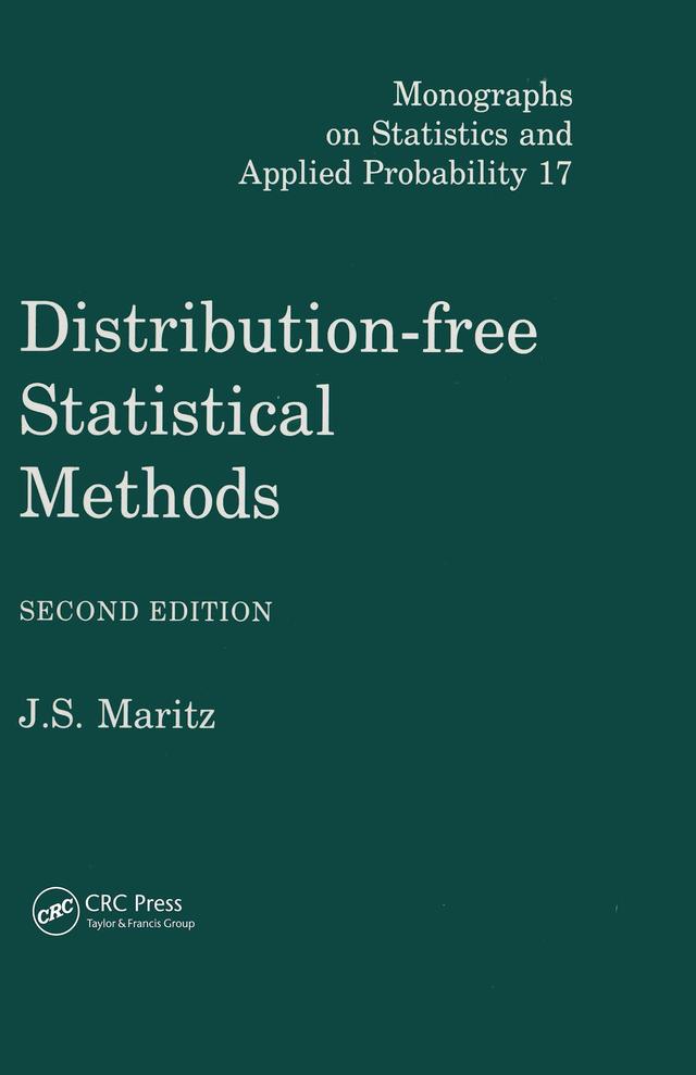 Distribution-Free Statistical Methods, Second Edition by J.S. Maritz