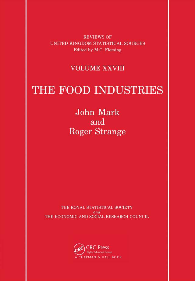 Food Industries by J. Burns, J. Mark, R. Strange