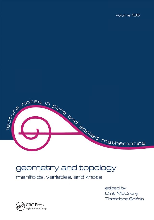 Geometry and Topology by Martin A. Mccrory