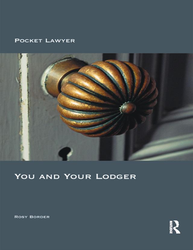 You and Your Lodger by Rosy Border