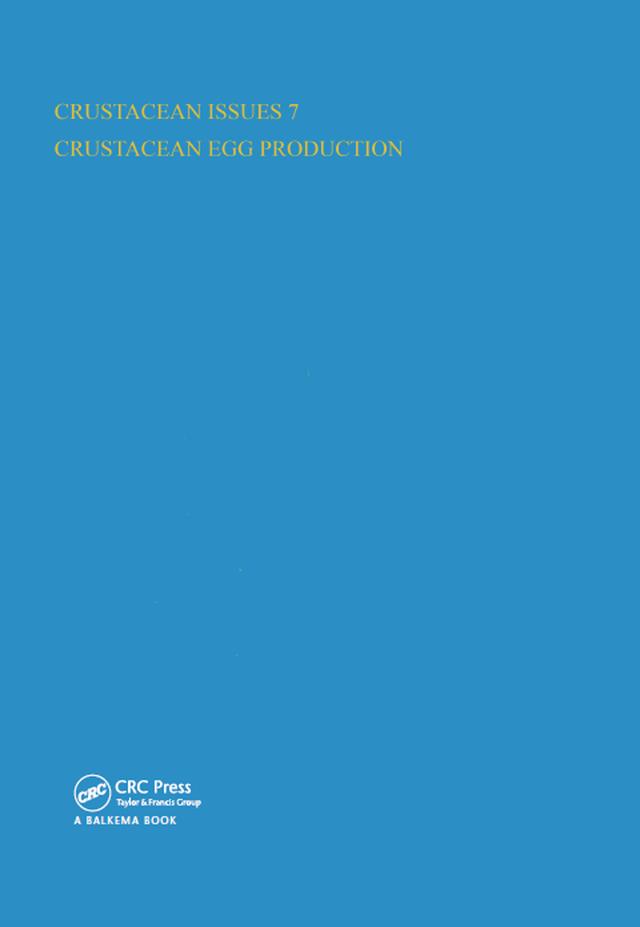 Crustacean Egg Production by Armand Kuris
