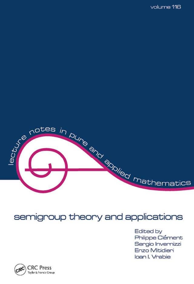 semigroup theory and applications by Phillipe Clement