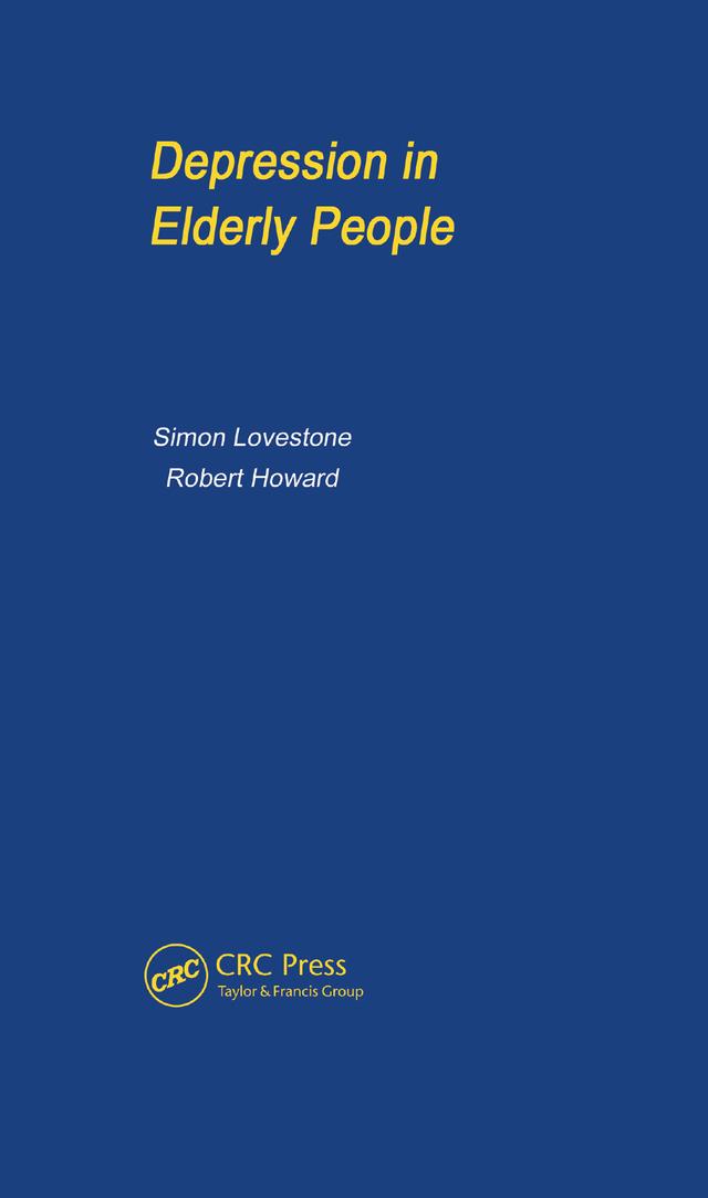 Depression in Elderly People - pocketbook by Robert Howard