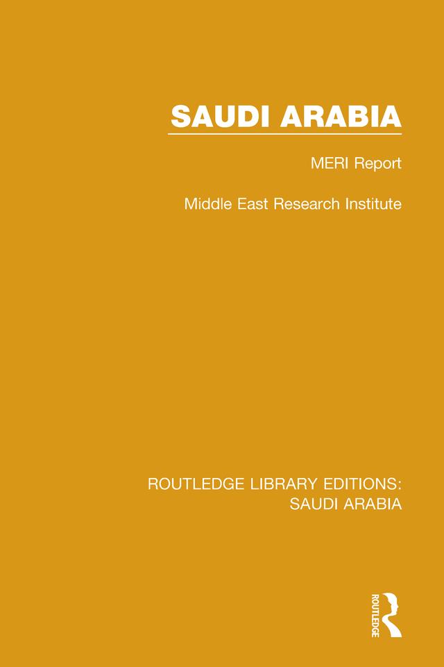 Saudi Arabia (RLE Saudi Arabia) by Middle East Research Institute