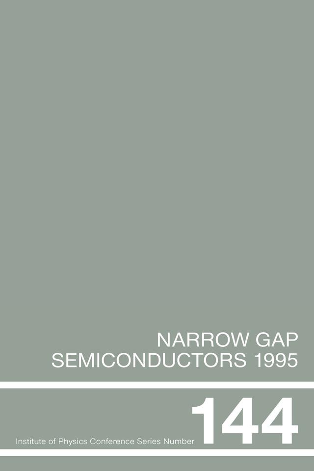 Narrow Gap Semiconductors 1995 by J.L Reno
