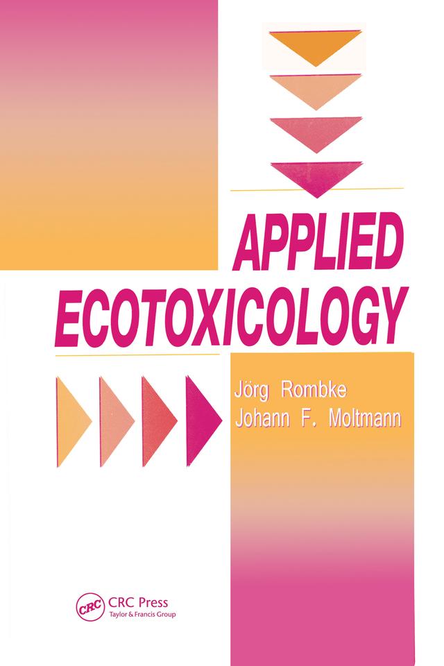 Applied Ecotoxicology by D.M. Rawson, Johann F. Moltmann