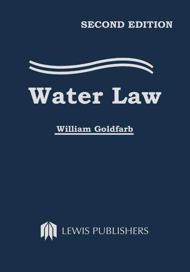 Water Law by William Goldfarb