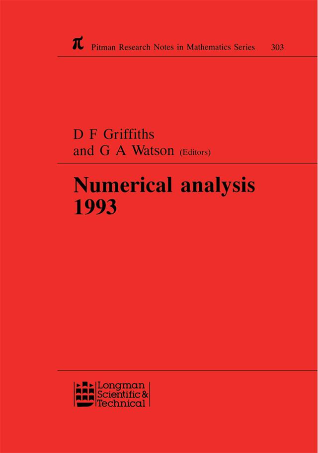 Numerical Analysis 1993 by D.F. Griffiths, G.A. Watson