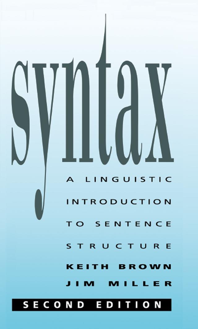 Syntax by Jim Miller, Keith Brown