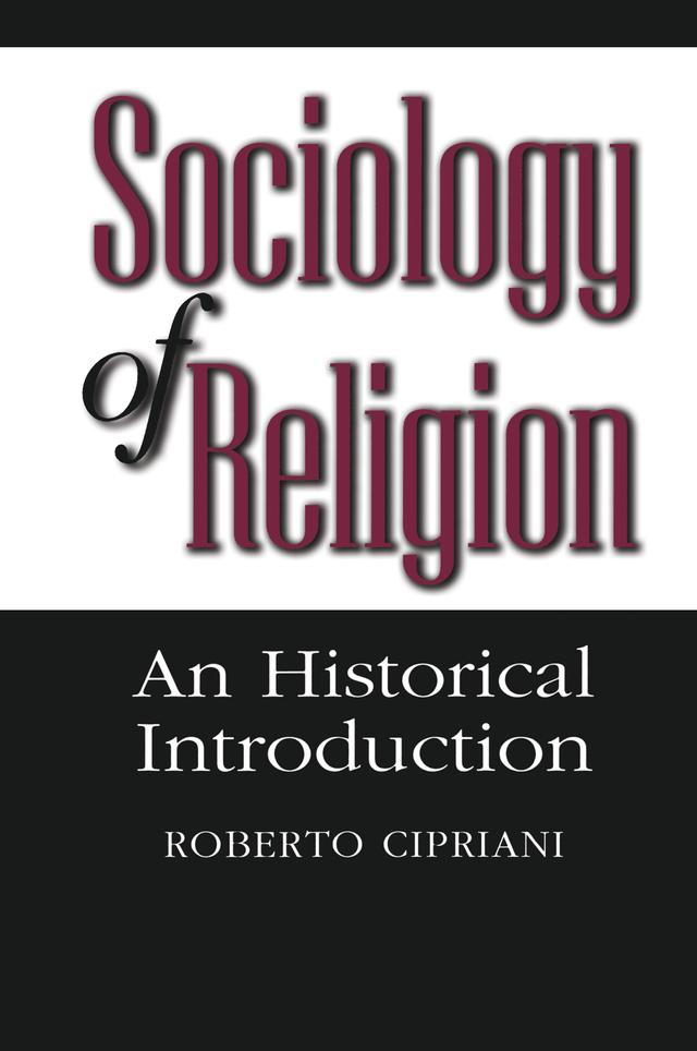 Sociology of Religion by Roberto Cipriani