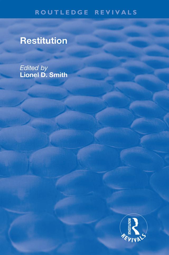 Restitution by Lionel Smith