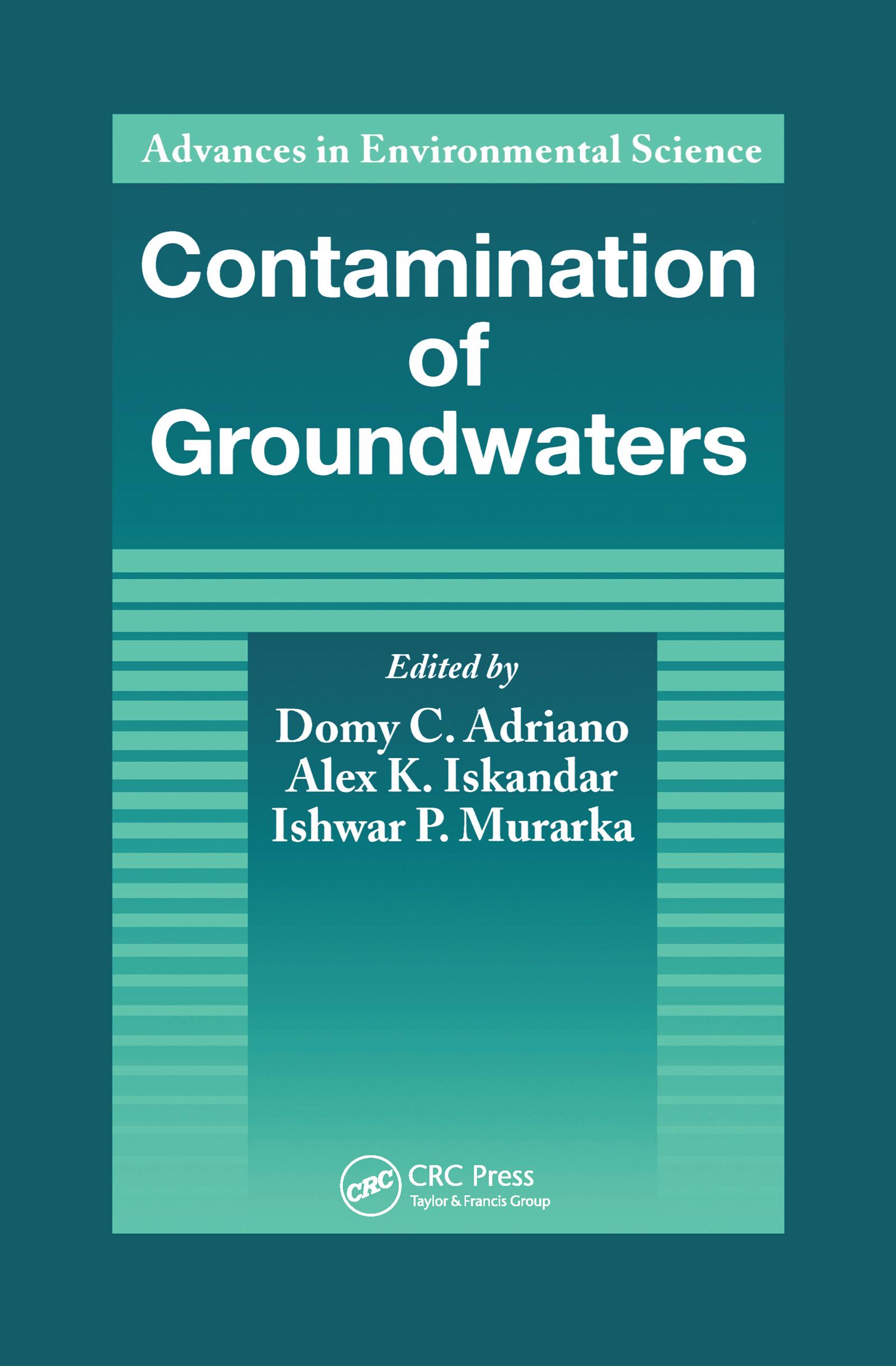 Contamination of Groundwaters