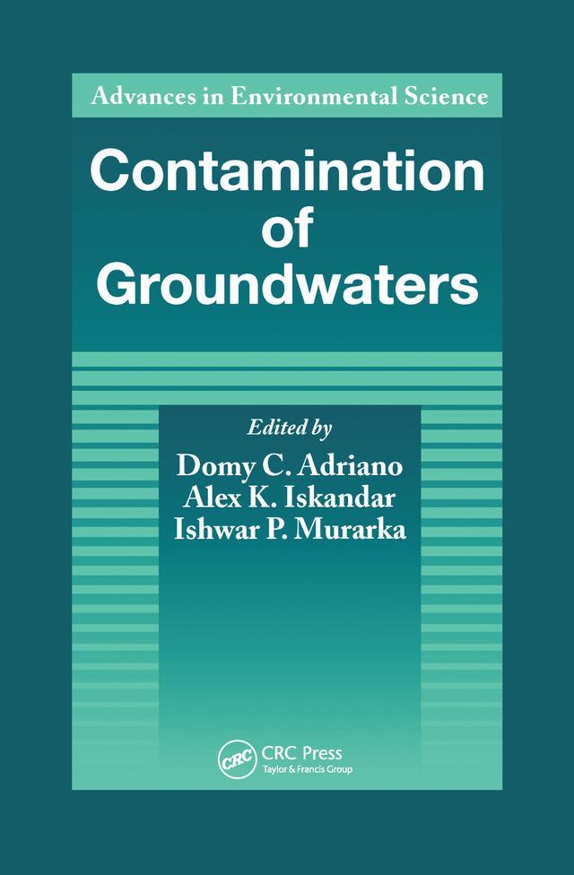 Contamination of Groundwaters by Domy C. Adriano
