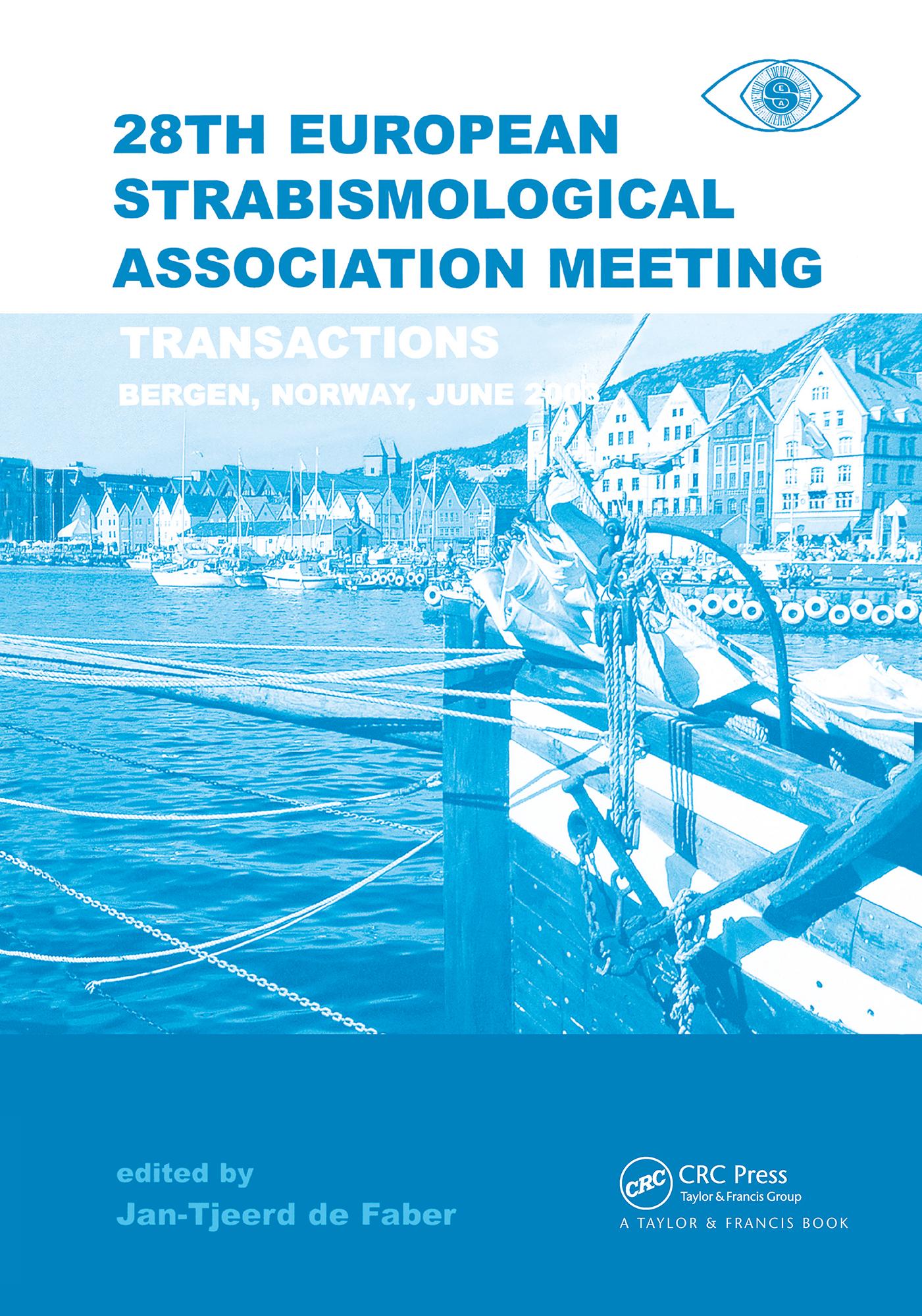 Transactions 28th European Strabismological Association Meeting