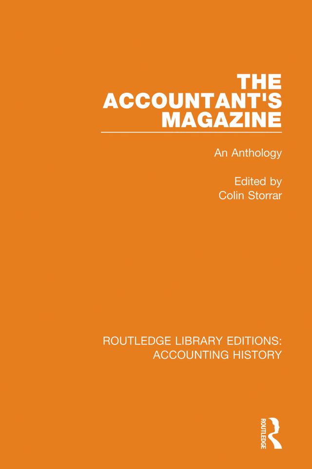 The Accountant's Magazine by Colin Storrar