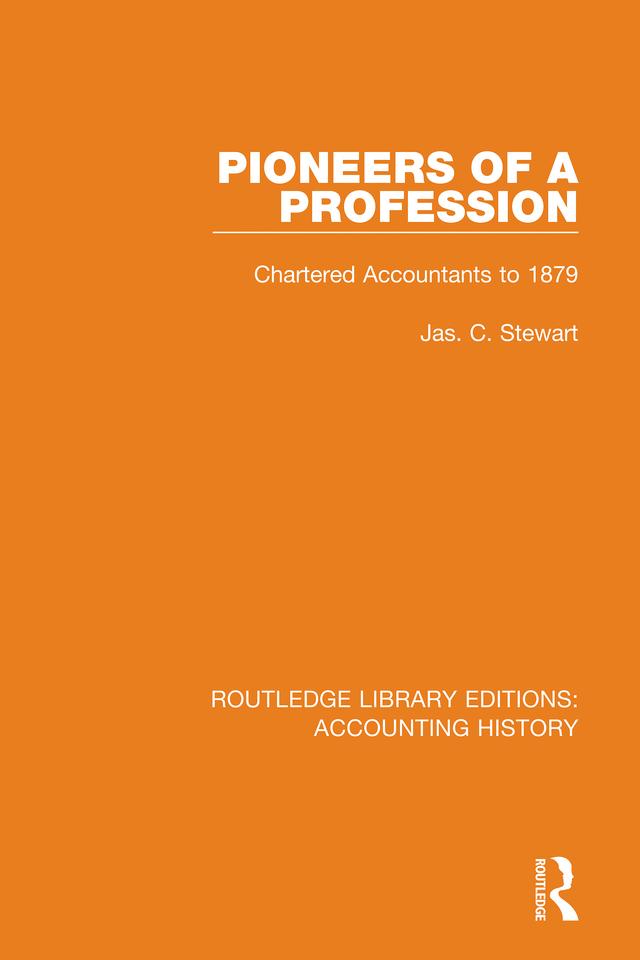 Pioneers of a Profession by Jas. C. Stewart