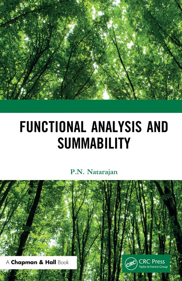 Functional Analysis and Summability by P.N. Natarajan