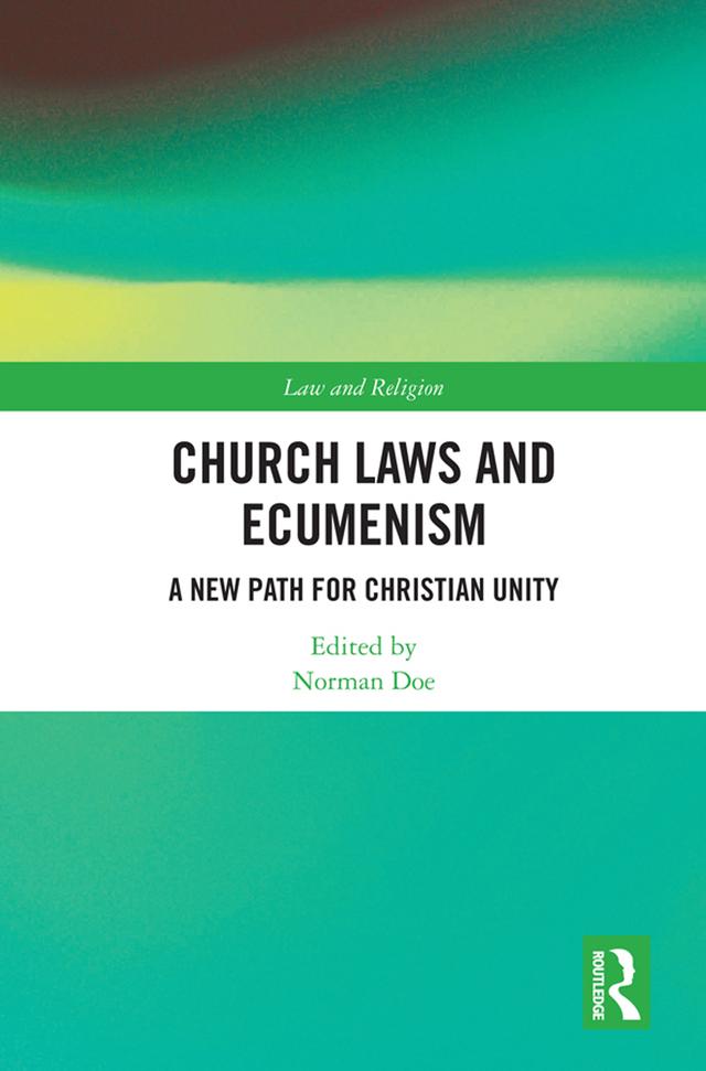 Church Laws and Ecumenism by Norman Doe
