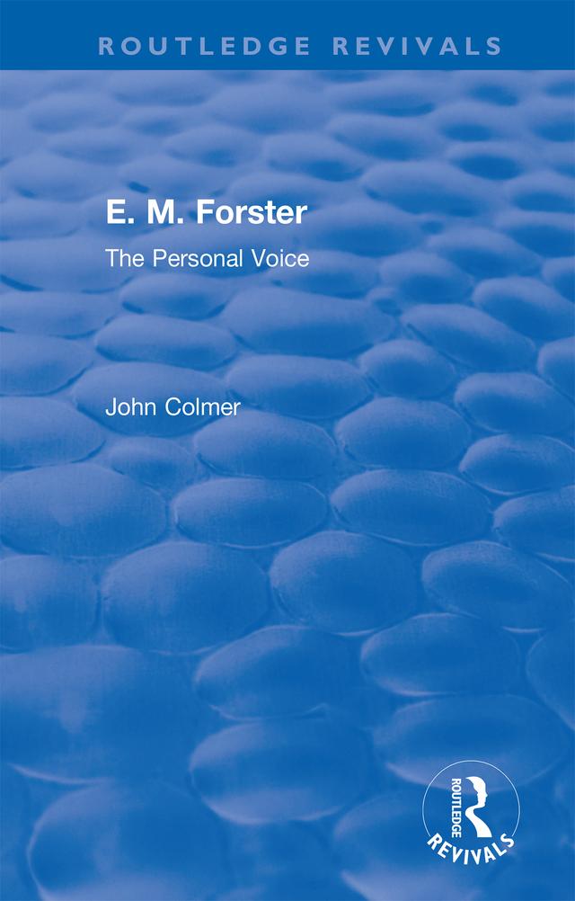 E. M. Forster by John Colmer