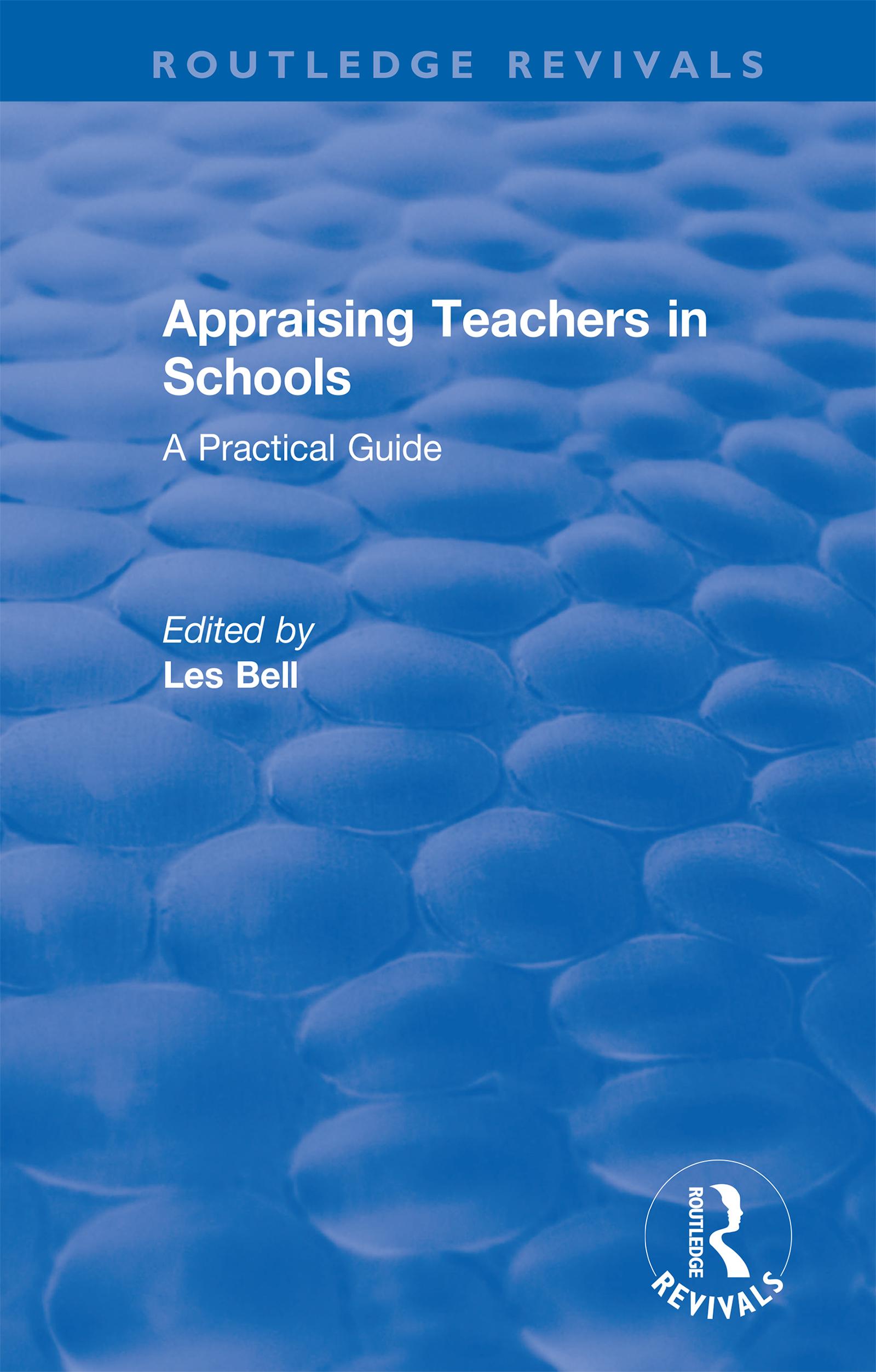 Appraising Teachers in Schools
