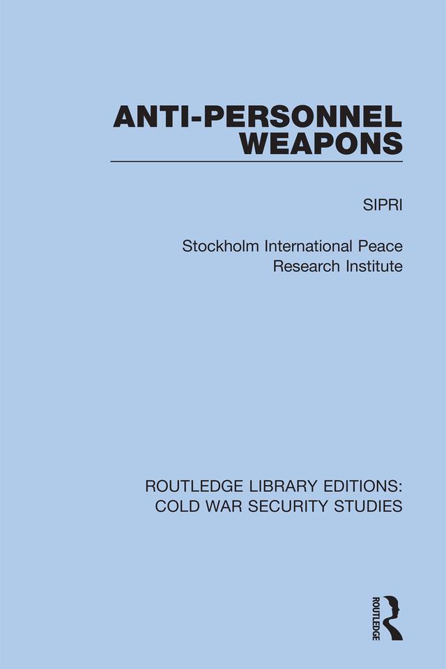 Anti-personnel Weapons by Sipri