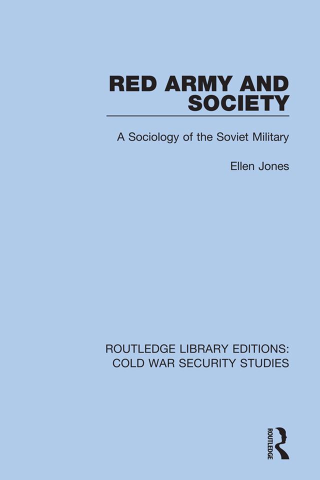 Red Army and Society by Ellen Jones