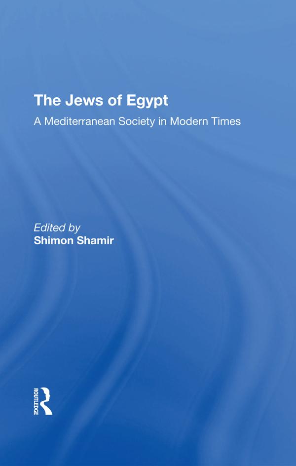 The Jews Of Egypt