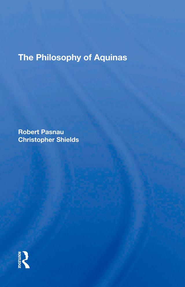 The Philosophy Of Aquinas