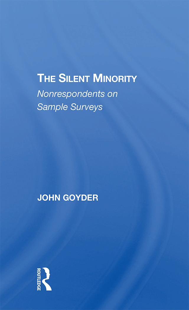 The Silent Minority by John Goyder