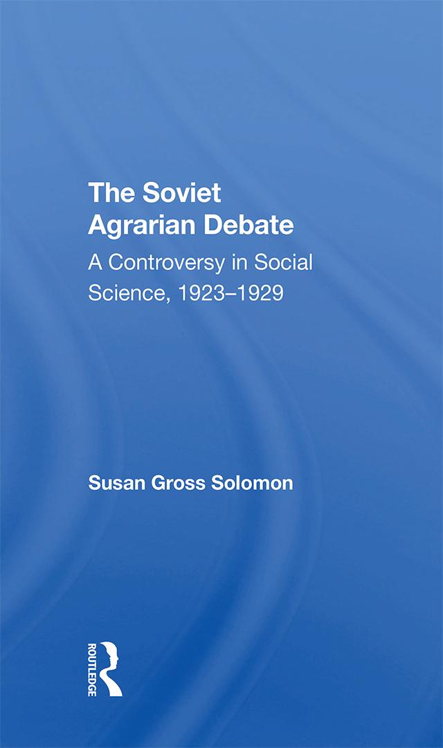 The Soviet Agrarian Deba