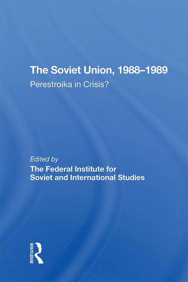 The Soviet Union 19881989 by Chris Harrison