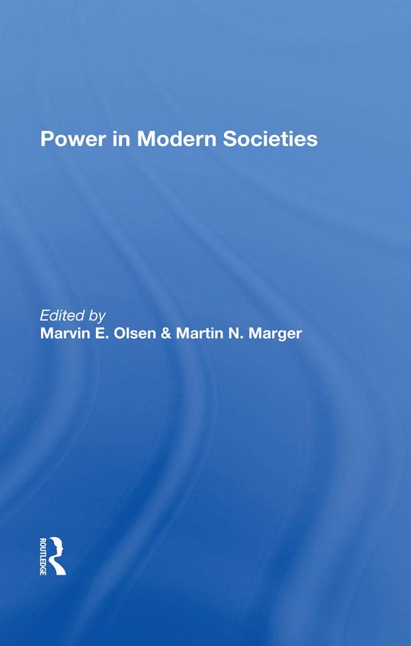 Power In Modern Societies