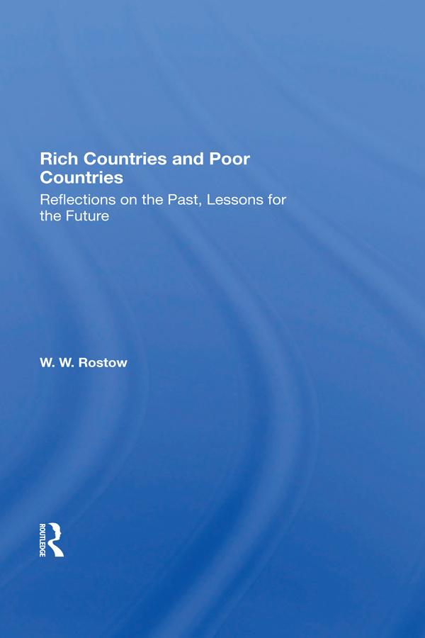 Rich Countries And Poor Countries