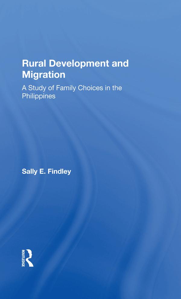 Rural Development And Migration by Calvin Goldscheider, Sally E. Findley