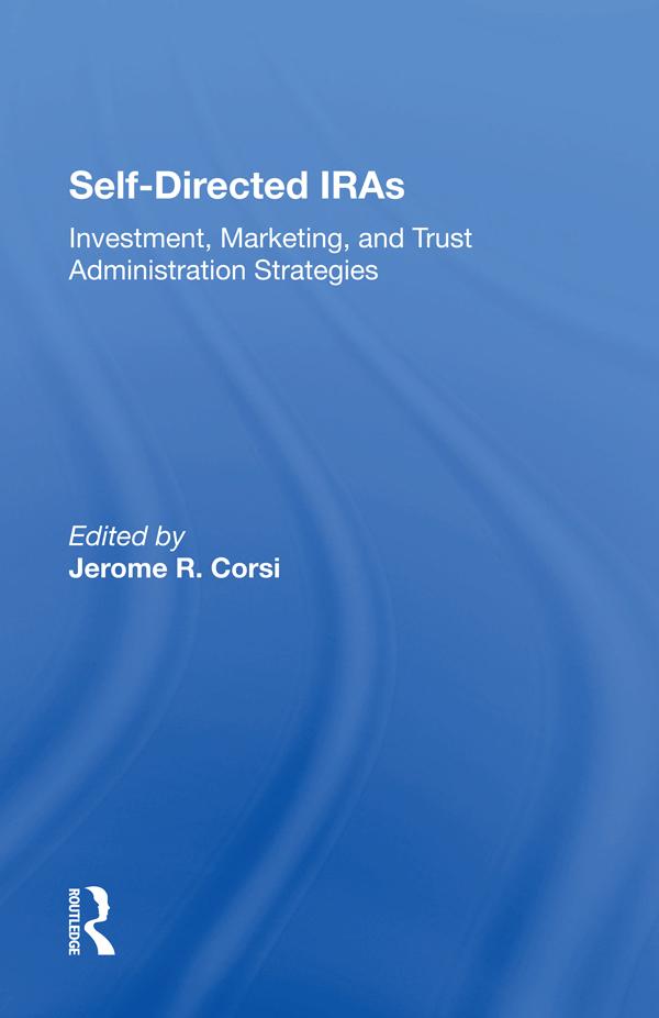 Self-directed Iras by Jerome R Corsi